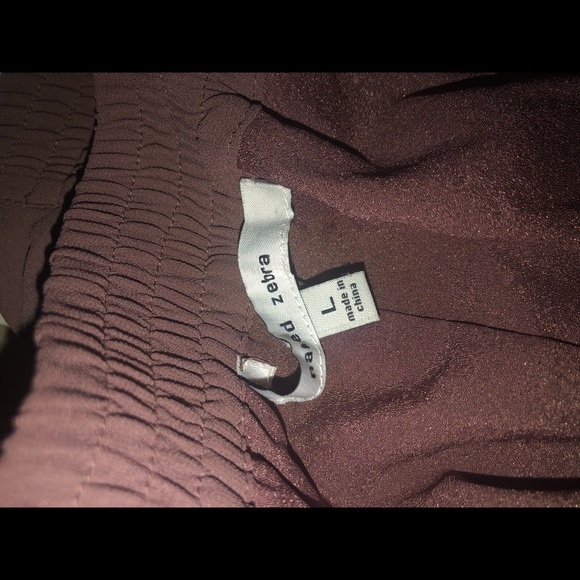 Naked Zebra Mauve shorts, size large - Picture 5 of 5